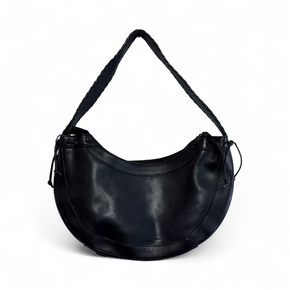 Naturalizer Black Leather Western Handbag